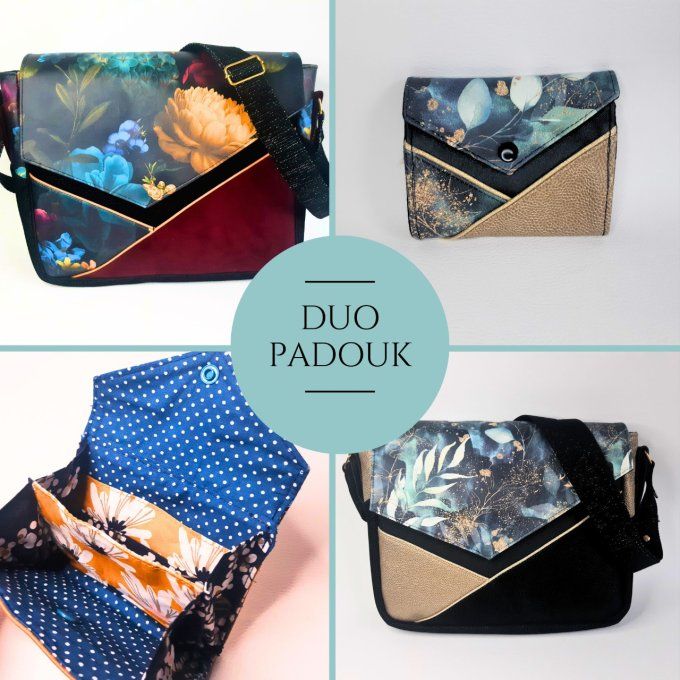 Pack DUO PADOUK - Le sac et le porte-monnaie